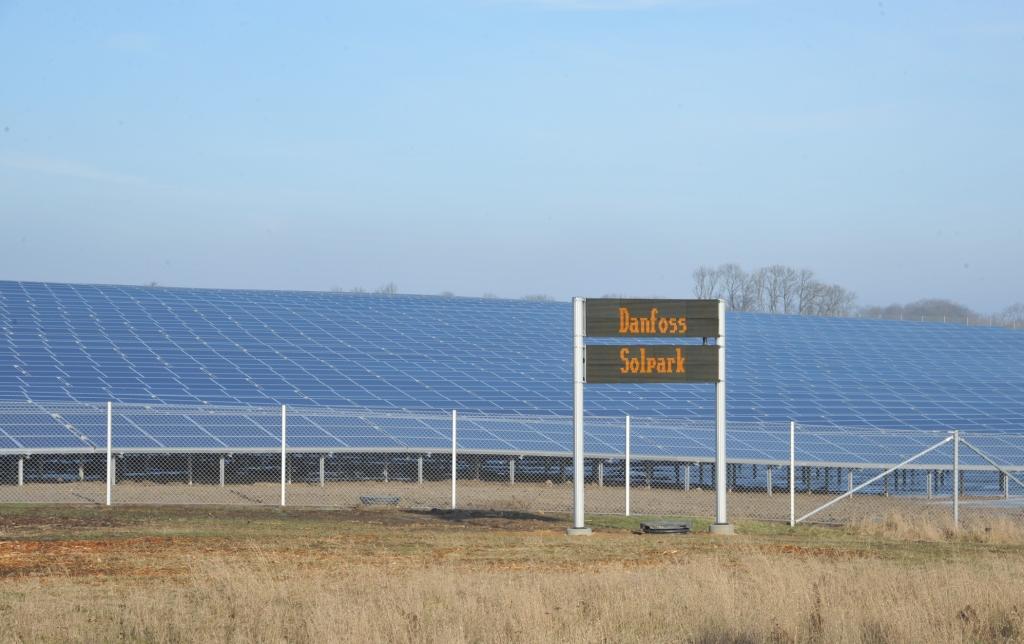 Солнечный парк  Danfoss 2.1MW (Дания)