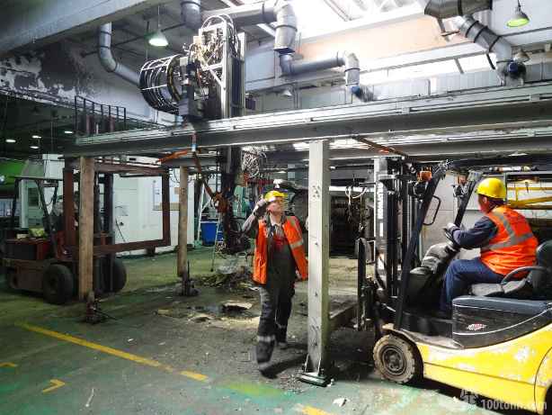 Работы по переносу производственной линии в Сызрани ведутся специалистами компании 