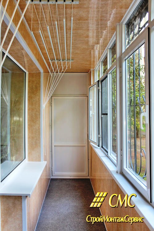 внутренняя и внешняя отделка балконов